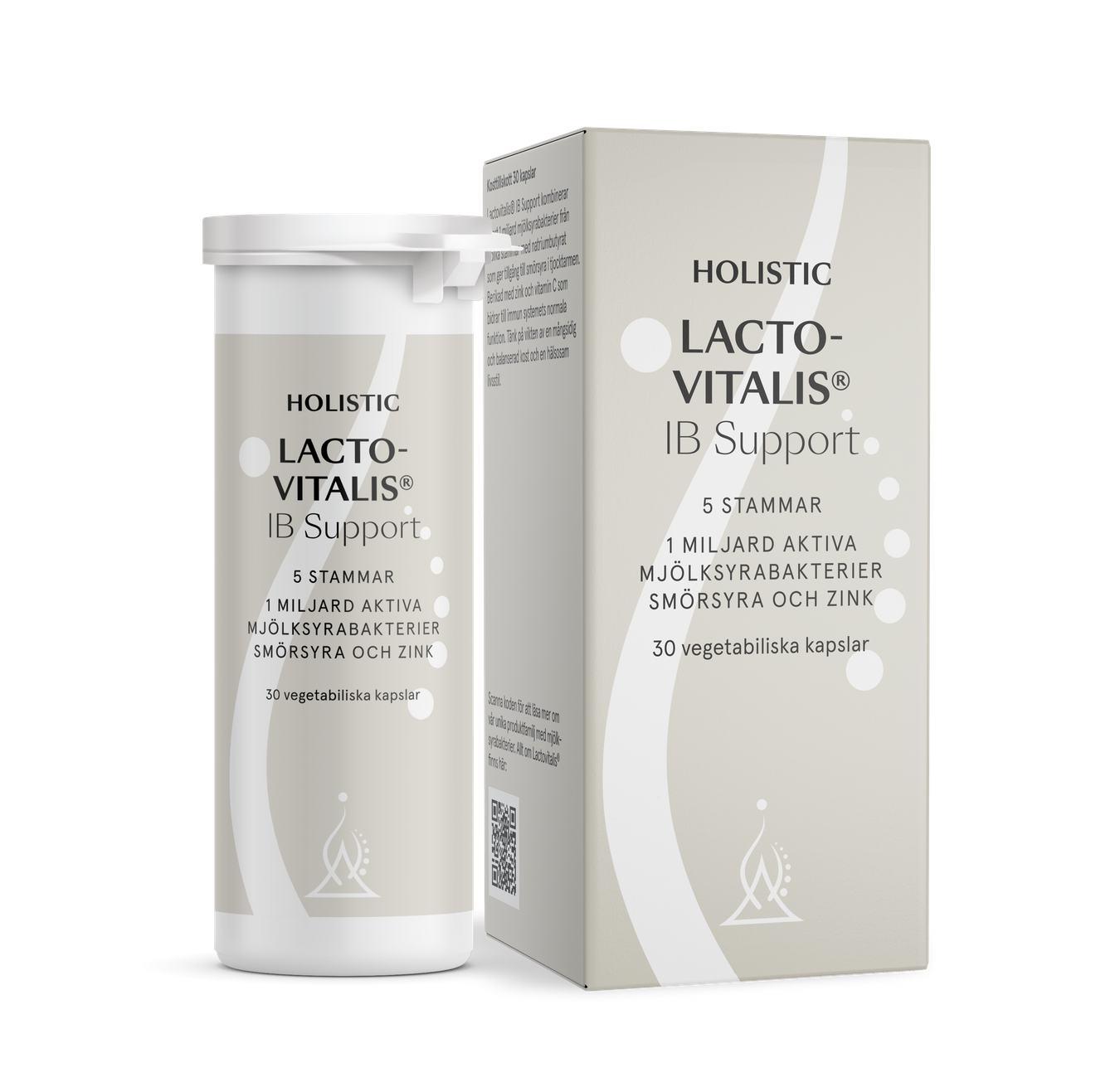 Lactovitalis® IB Support, 30 kapslar, Holistic