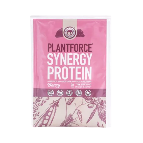 Plantforce, Proteinpulver Bär 20g