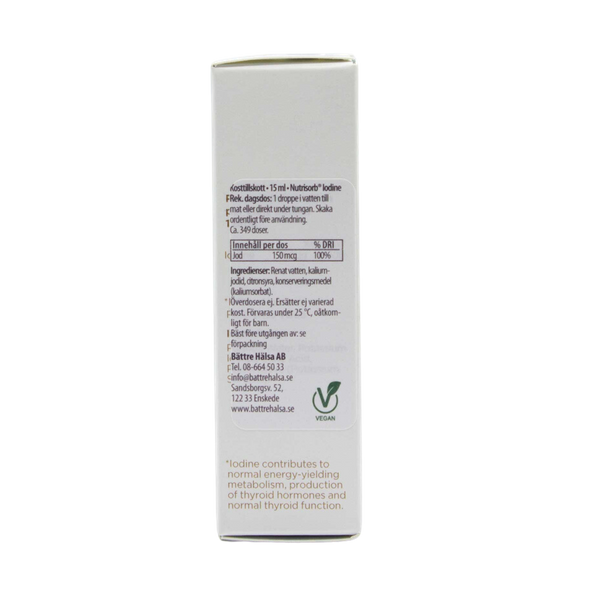 Nutrisorb Iodine, BioCare