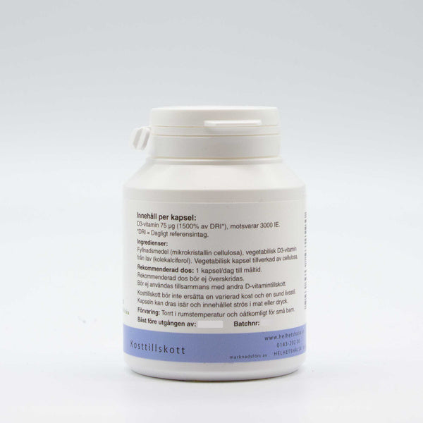Vitamin D3, Helhetshälsa