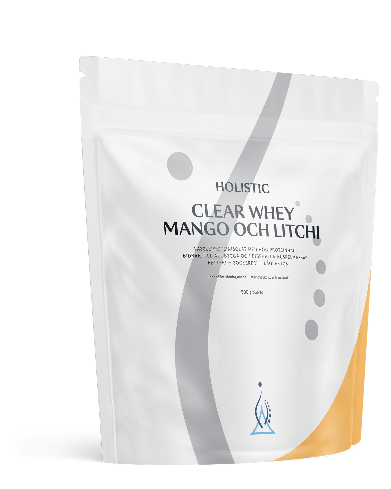 Clear Whey vassleproteinisolat mango och litchi, 500g, Holistic