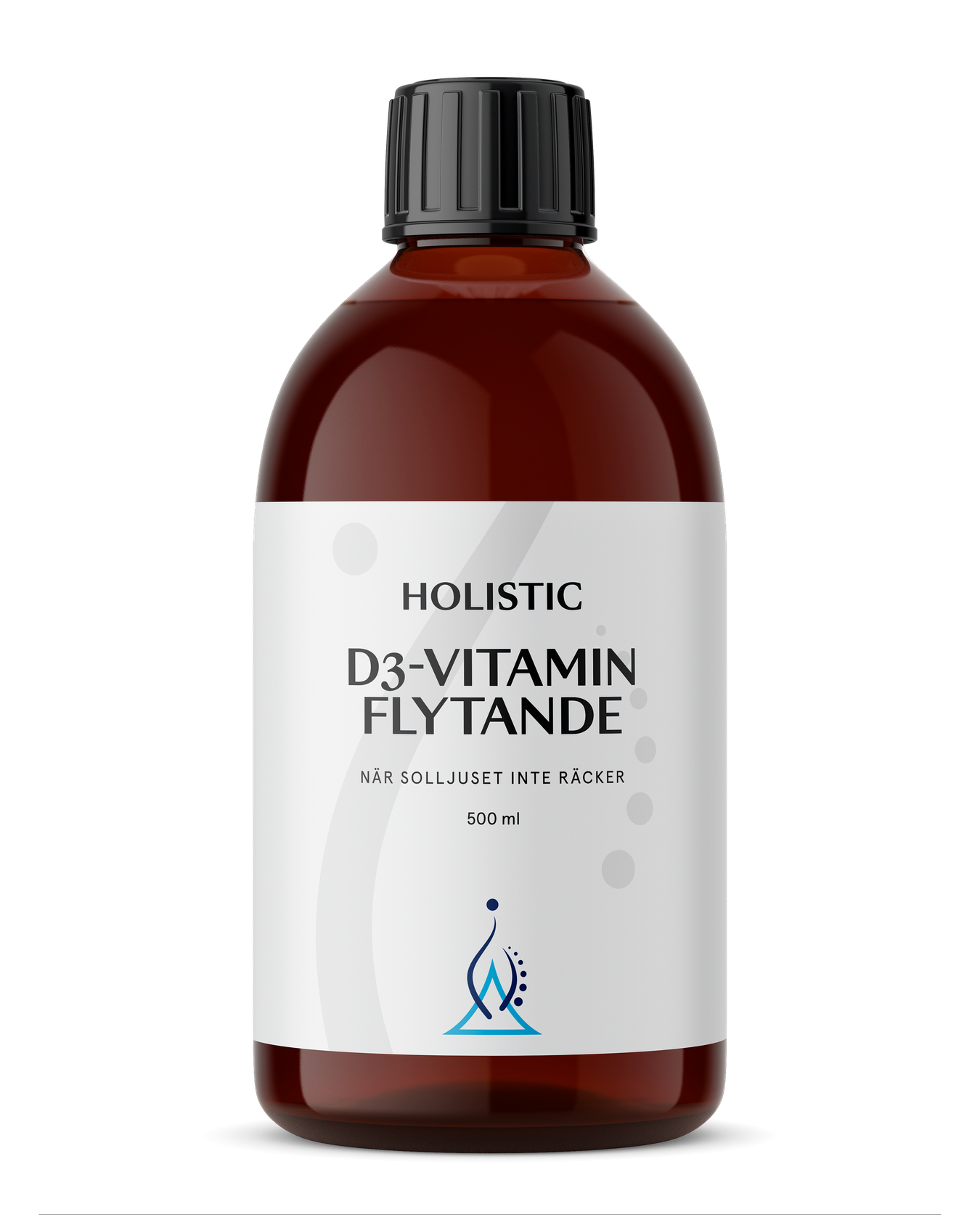 D3-vitamin flytande, 500 ml, Holistic
