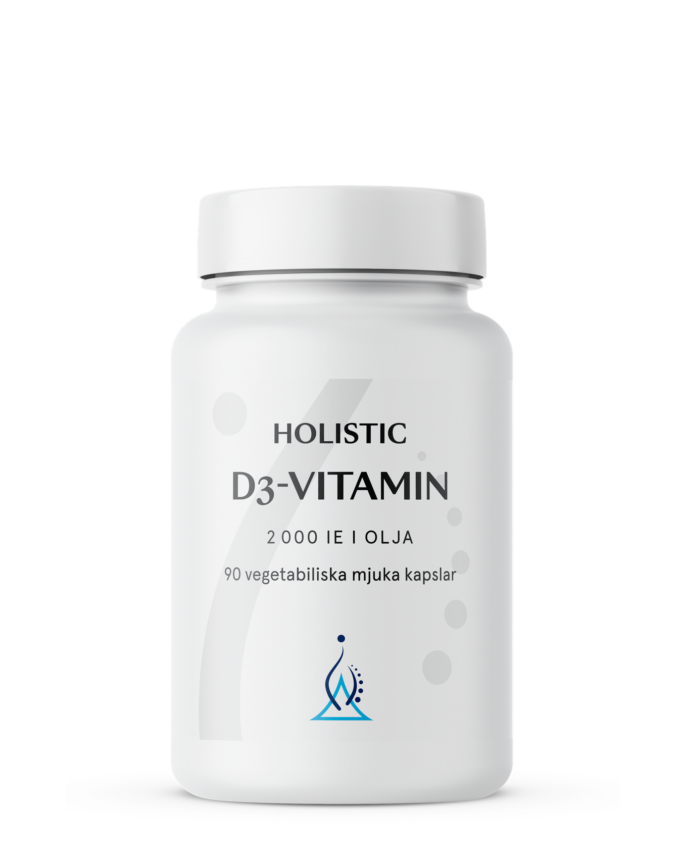 D3-vitamin i olja, 90 kapslar, Holistic