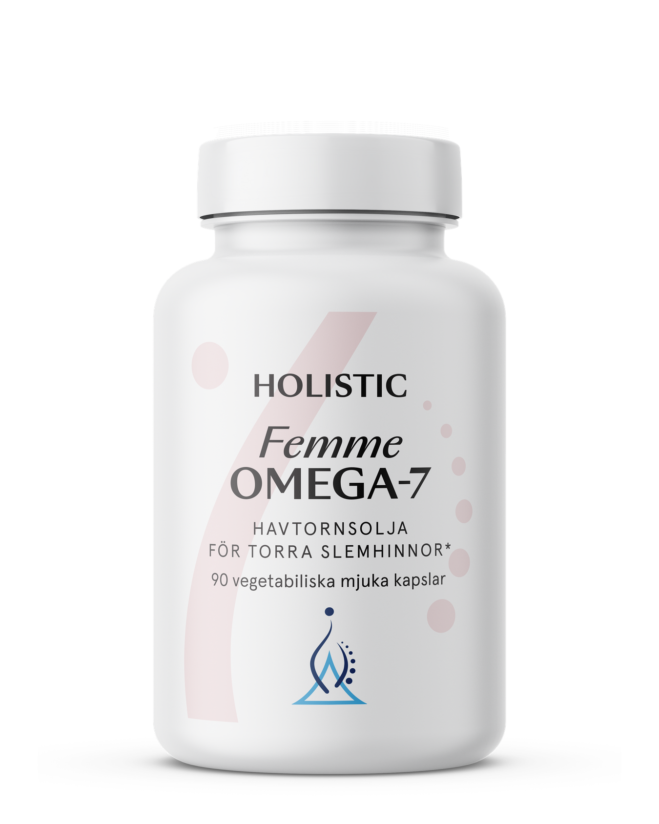 Femme Omega-7 havtornsolja, 90 kapslar, Holistic