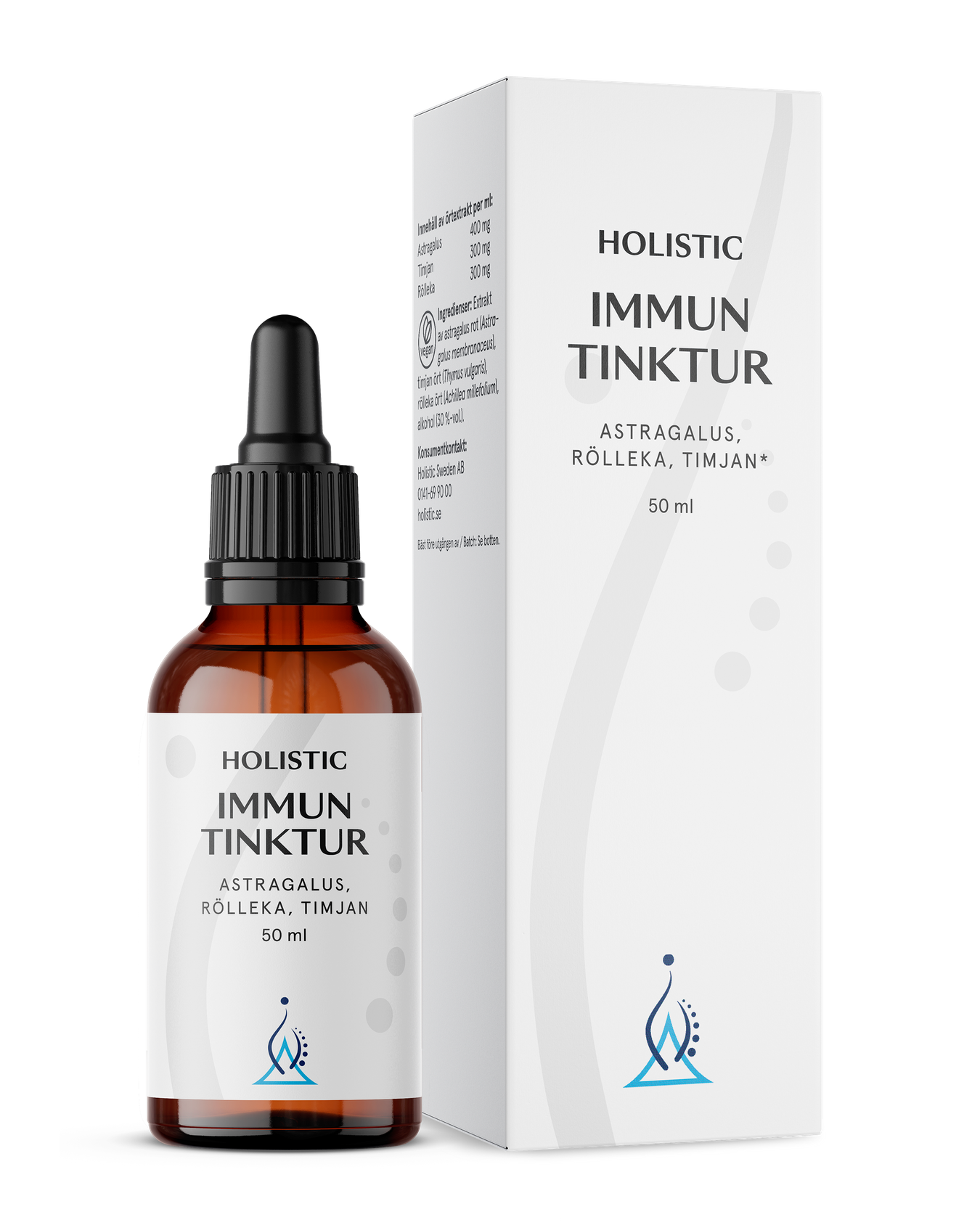 Immun tinktur, 50 ml, Holistic