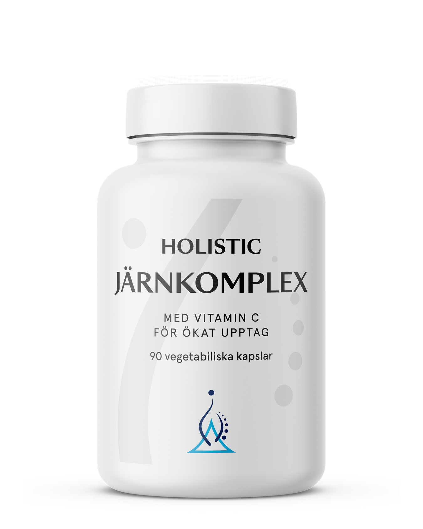 Järnkomplex 25 mg, 90 kapslar, Holistic