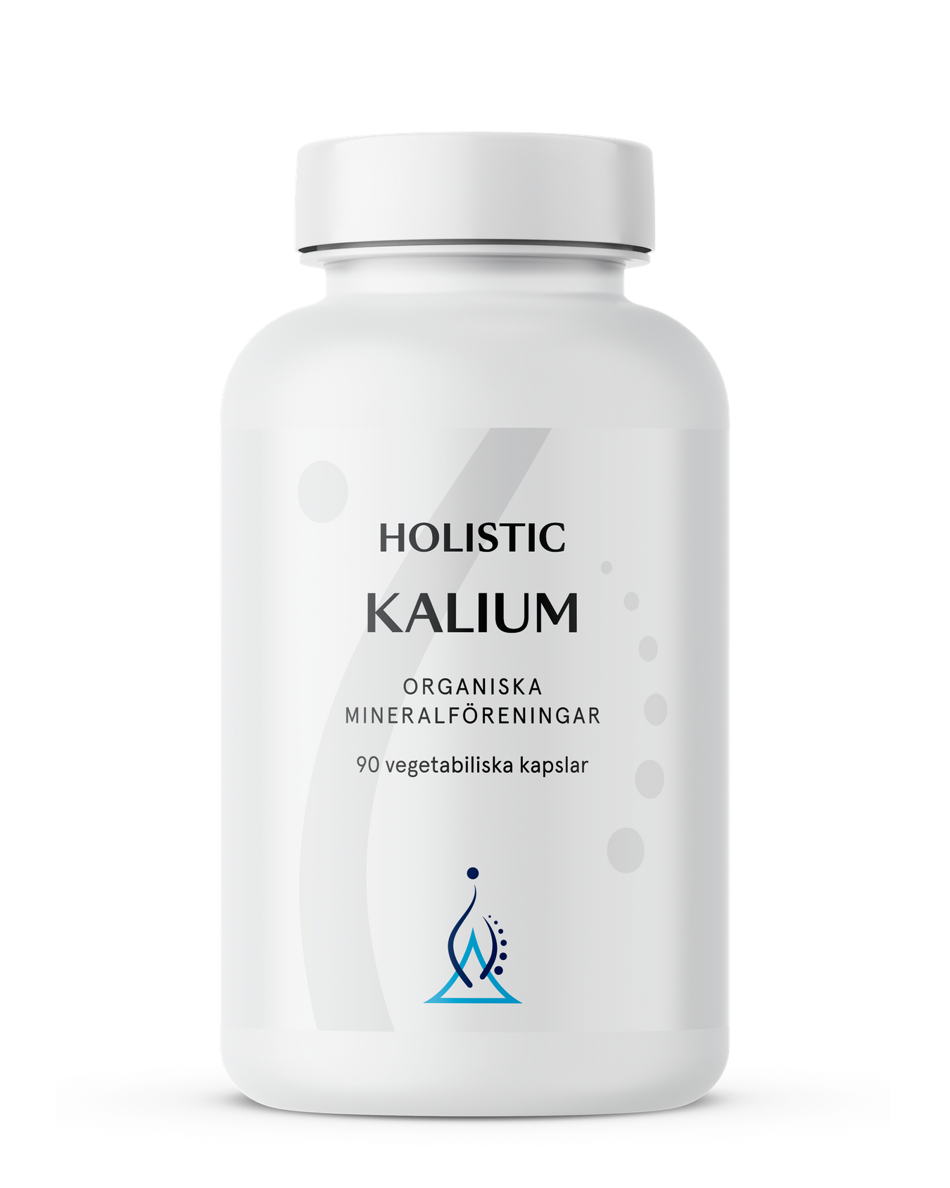 Kalium 250 mg, 90 kapslar, Holistic