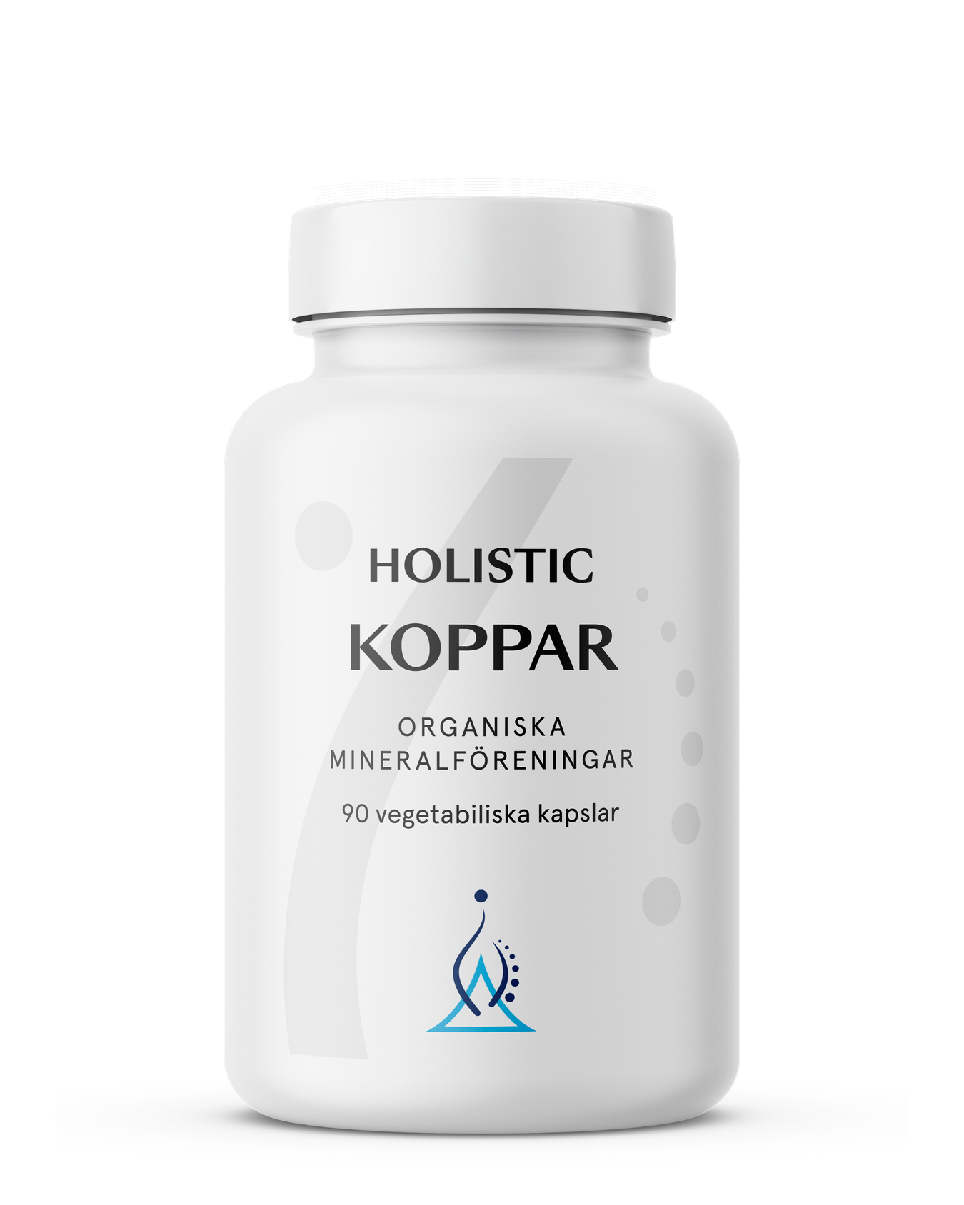 Koppar 2 mg, 90 kapslar, Holistic