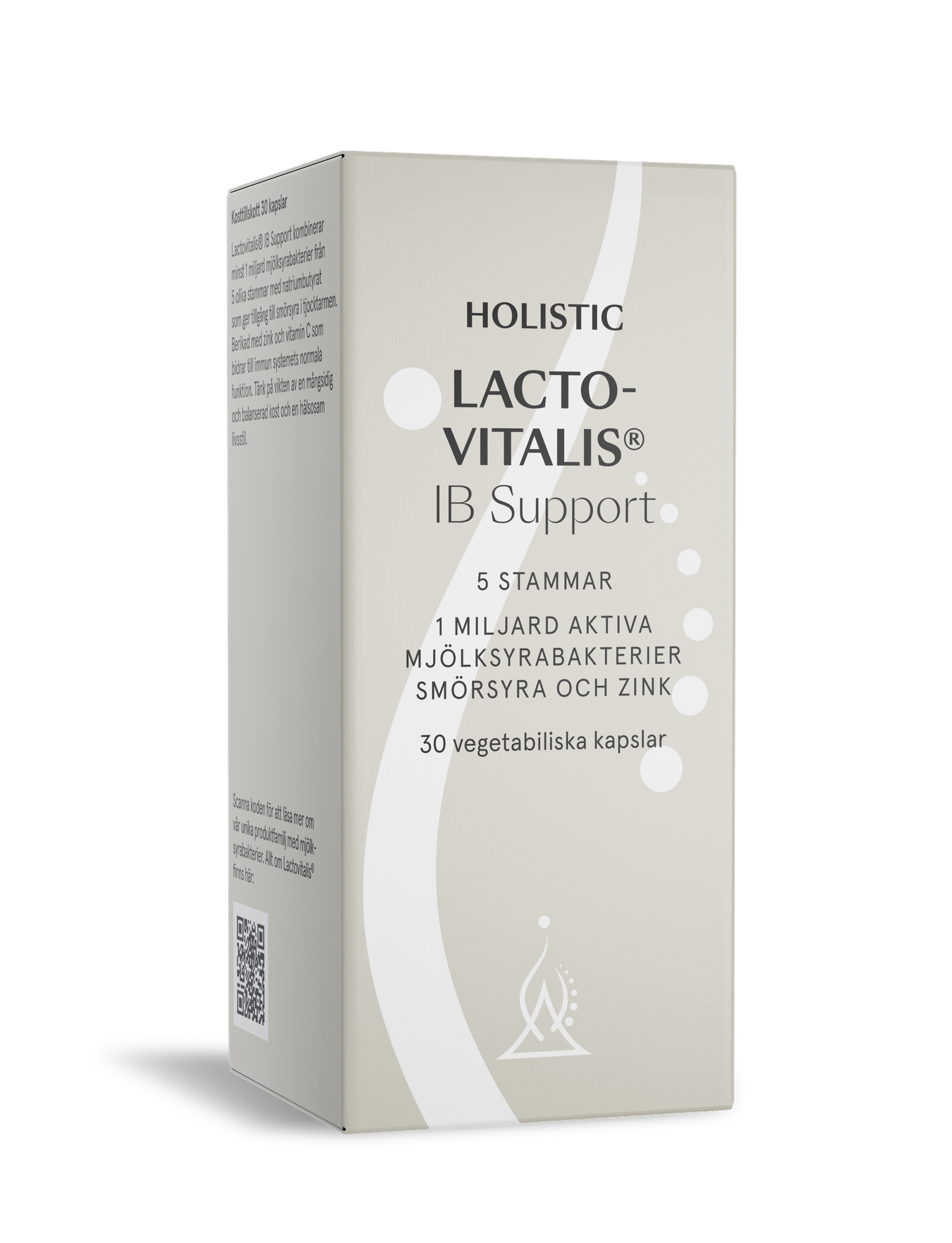 Lactovitalis® IB Support, 30 kapslar, Holistic