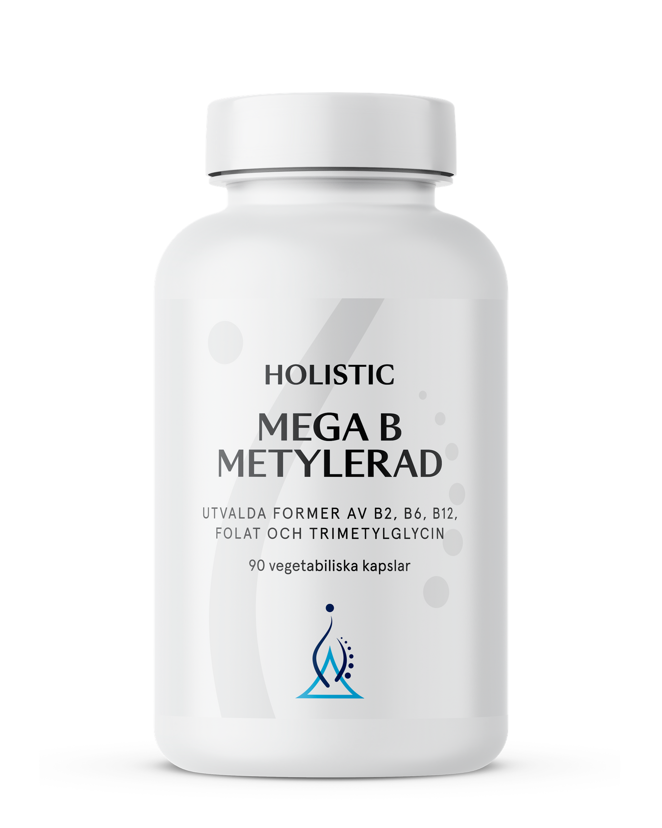 Mega B metylerad, 90 kapslar, Holistic