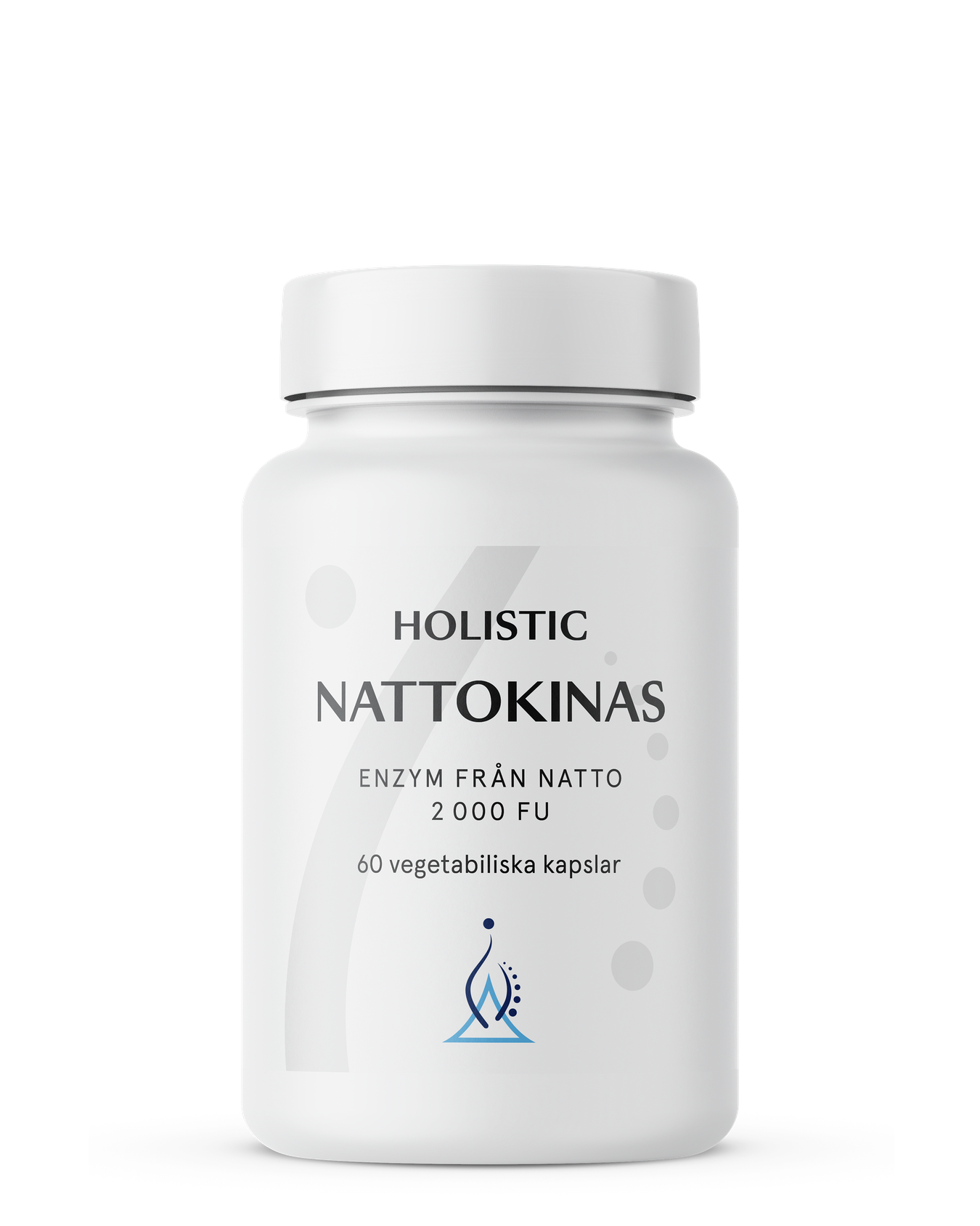 Nattokinas, 60 kapslar, Holistic