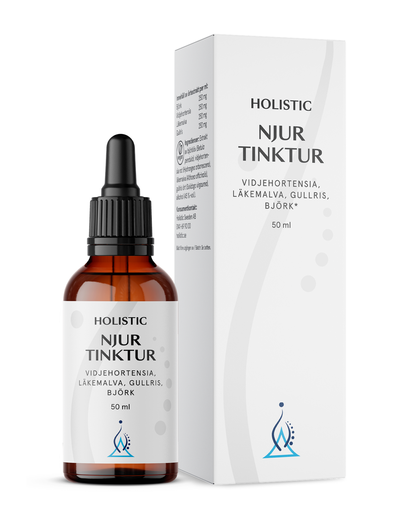 Njur tinktur, 50 ml, Holistic