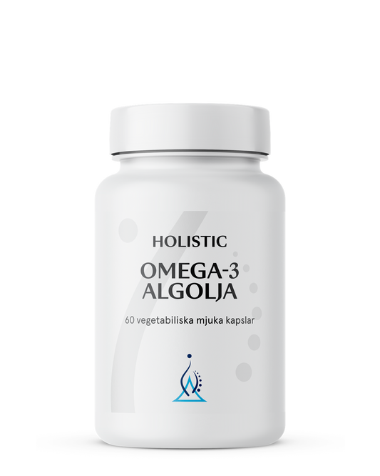 Omega-3 algolja, 60 kapslar, Holistic