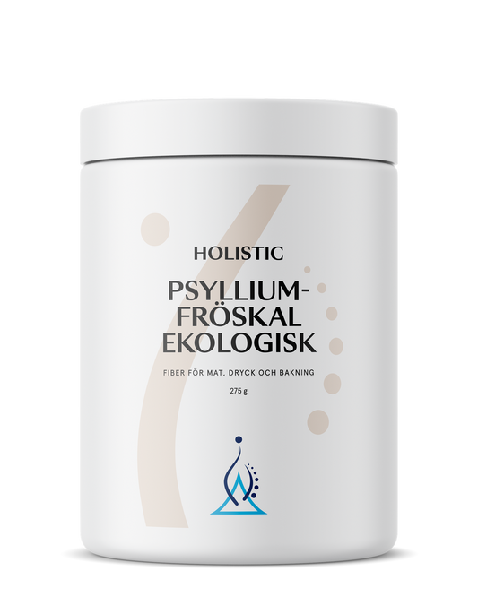 Psylliumfröskal ekologisk, 275 g, Holistic