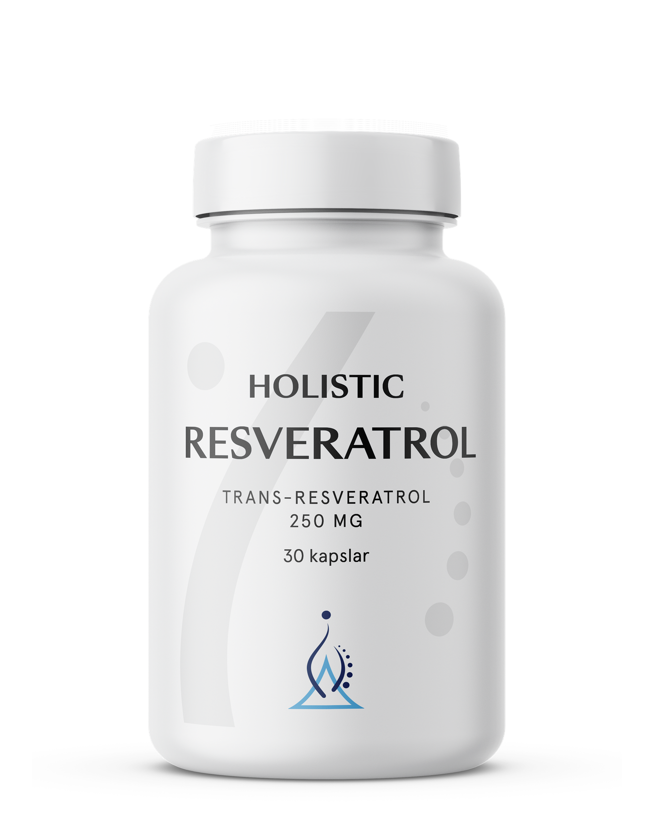 Resveratrol, 30 kapslar, Holistic