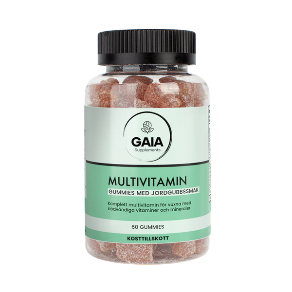Multivitamin Gummies 60 pcs, Gaia Supplements