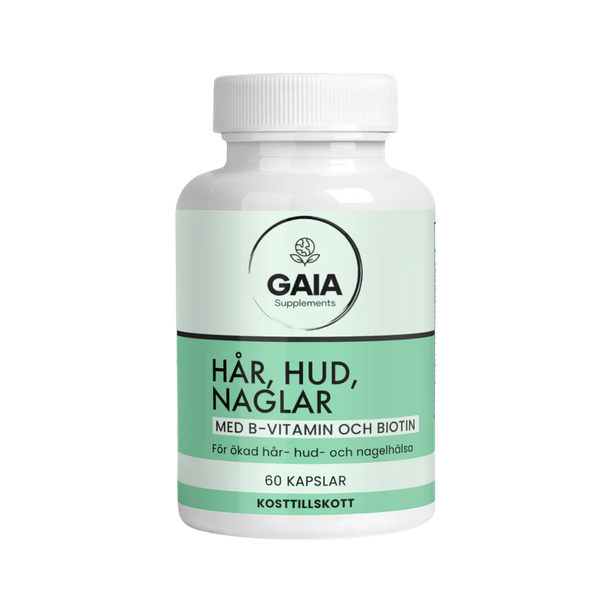 Hår, Hud, Naglar, Gaia Supplements