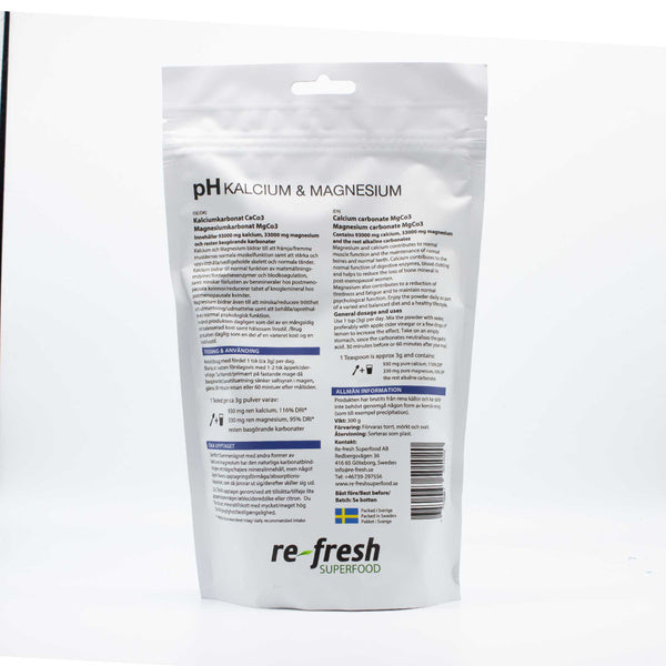 pH-Kalcium/Magnesium, Re-fresh