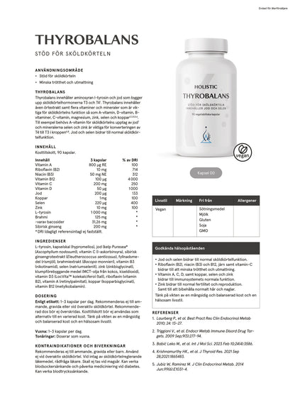 Holistic, Thyrobalans, 90 kapslar