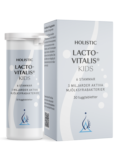 Holistic, Lactovitalis®kids, 30 tabletter