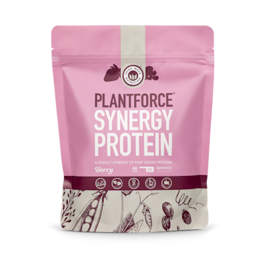 Plantforce, Proteinpulver Bär 400g