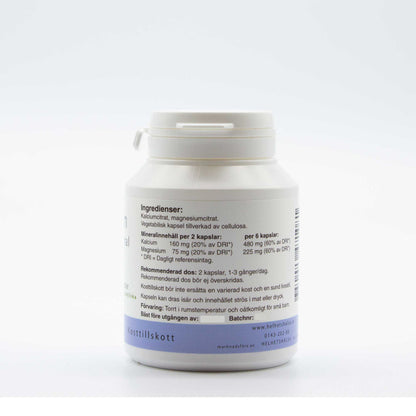 Helhetshälsa, Kalcium/Magnesium optimal