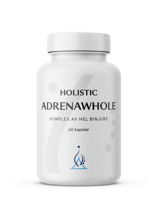 Adrenawhole 200 mg, 60 kapslar, Holistic
