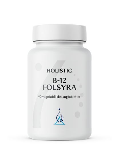 Holistic, B12 Folsyra, 90 tabletter