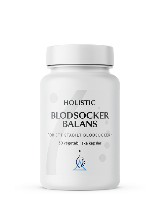Blodsockerbalans, 30 kapslar, Holistic