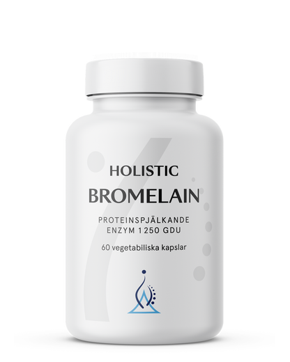 Holistic, Bromelain, 60 kapslar