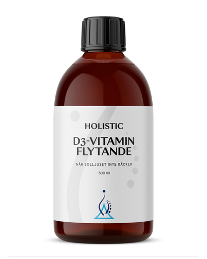Holistic, D3-vitamin flytande, 500 ml