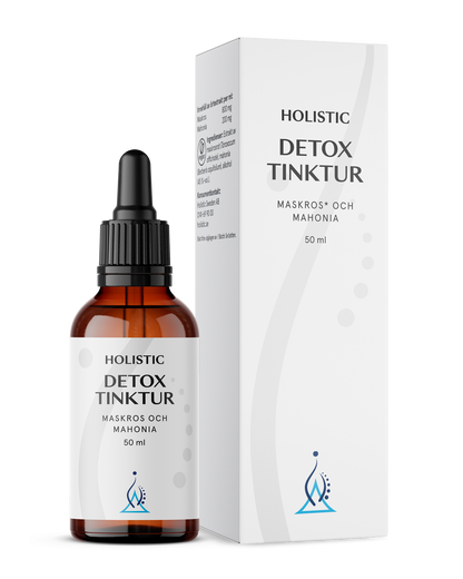 Holistic, Detox tinktur, 50 ml
