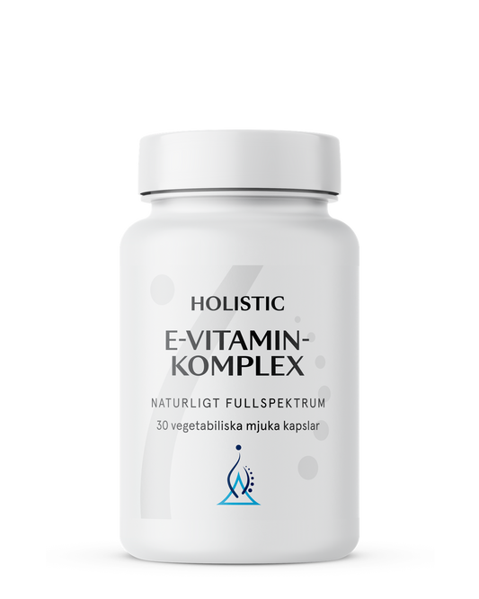 E-vitaminkomplex, 30 kapslar, Holistic