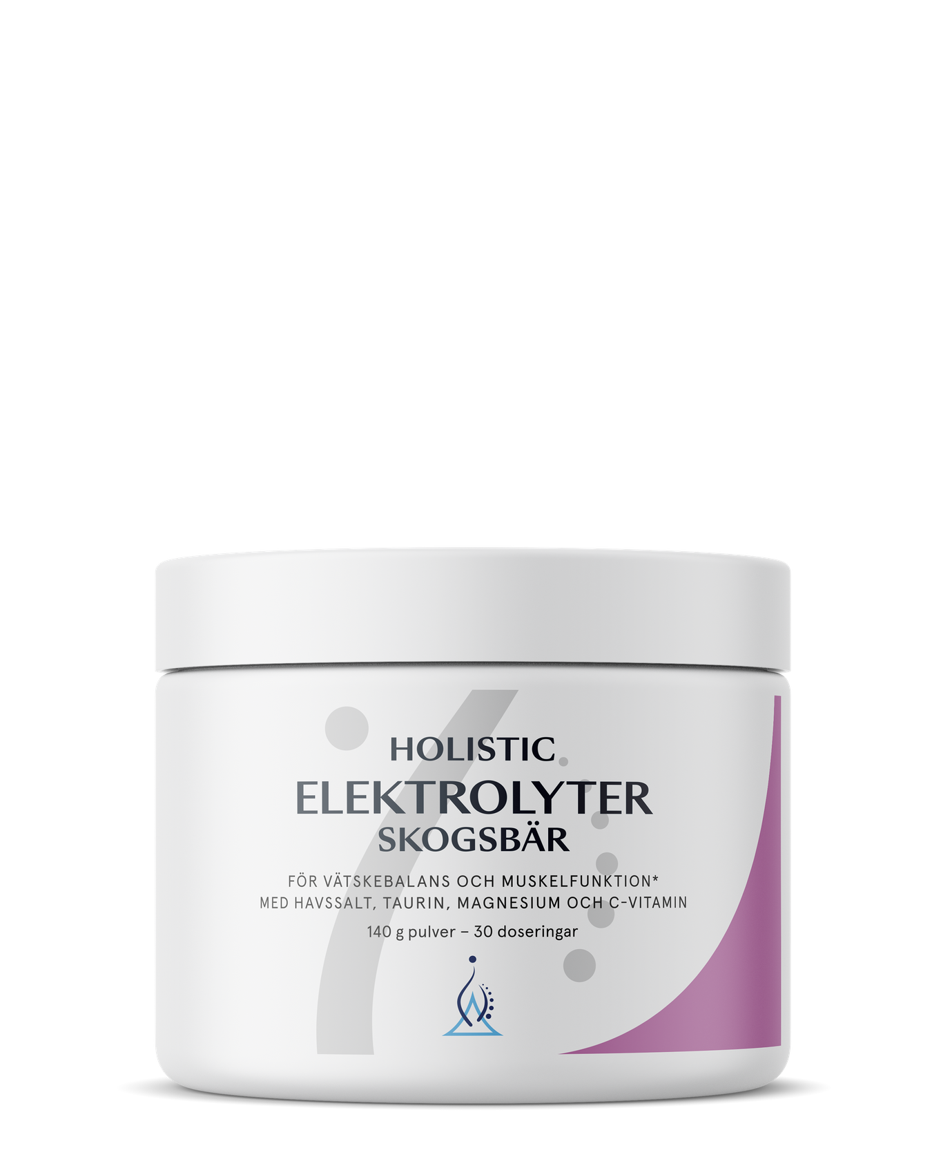 Electrolytes forest berries, 140 g, Holistic
