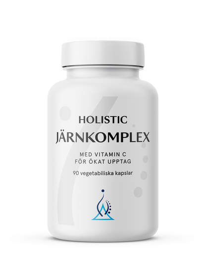 Holistic, Järnkomplex 25 mg, 90 kapslar