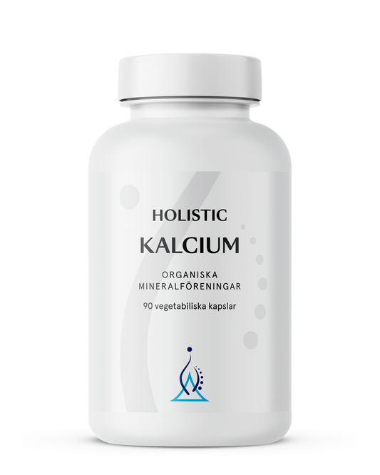 Kalcium 160 mg, 90 kapslar, Holistic