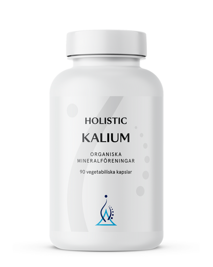 Holistic, Kalium 250 mg, 90 kapslar