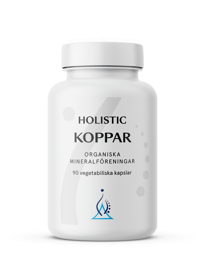 Holistic, Koppar 2 mg, 90 kapslar