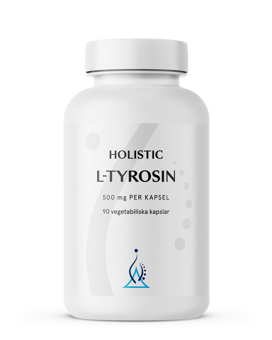 L-tyrosin, 90 kapslar, Holistic