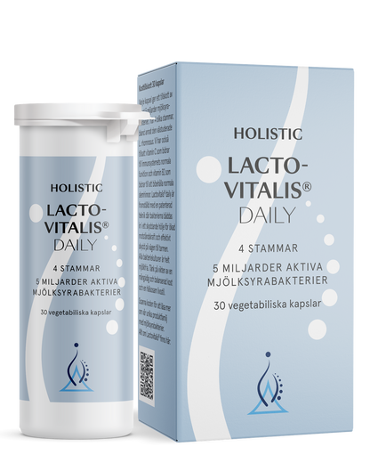 Holistic, Lactovitalis® daily, 30 kapslar