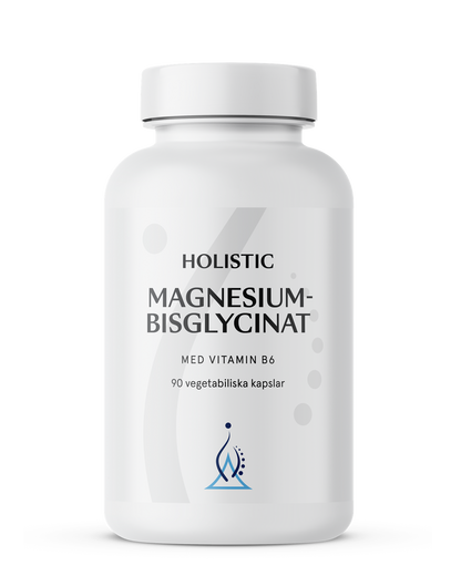 Holistic, Magnesiumbisglycinat 100 mg, 90 kapslar