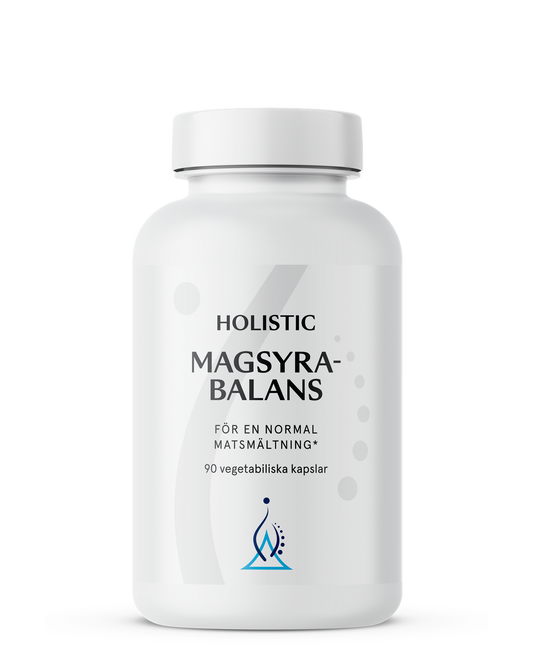 Magsyrabalans, 90 kapslar, Holistic