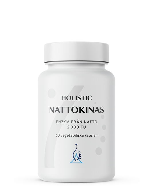 Nattokinas, 60 kapslar, Holistic