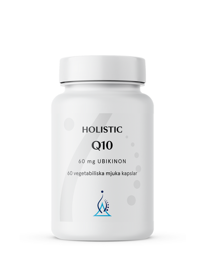 Holistic, Q10 60 mg, 60 kapslar