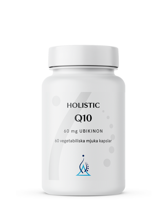 Q10 60 mg, 60 kapslar, Holistic