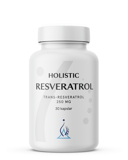 Holistic, Resveratrol, 30 kapslar