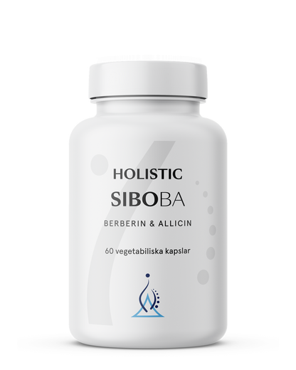 Holistic, SIBOBA - berberin och allicin, 60 kapslar