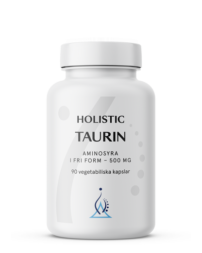 Holistic, Taurin 500 mg, 90 kapslar