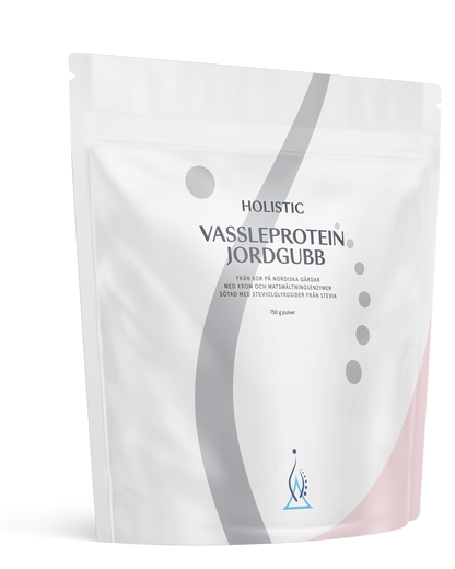 Holistic, Vassleprotein jordgubb, 750 g