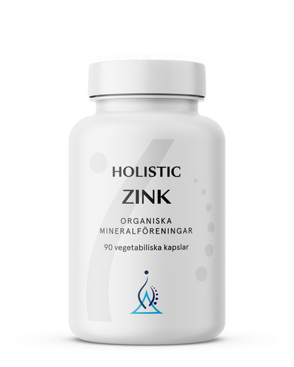 Holistic, Zink 25 mg, 90 kapslar